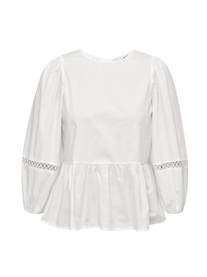 A-View - Kamille Blouse - 000 White Bluser 