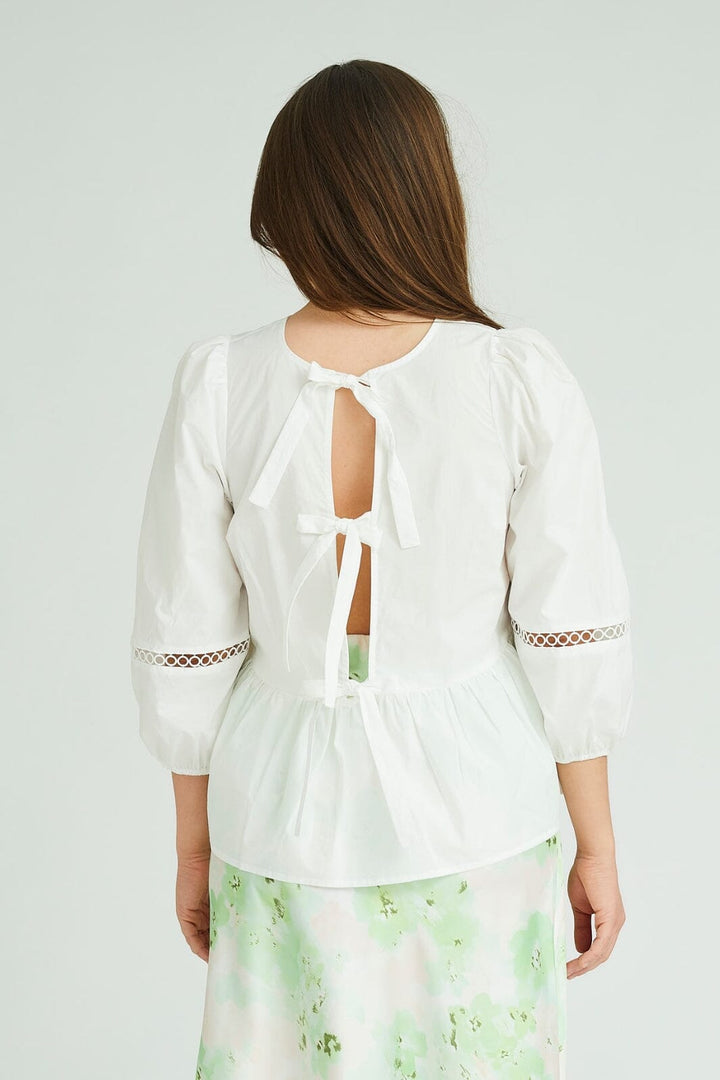 A-View - Kamille Blouse - 000 White Bluser 