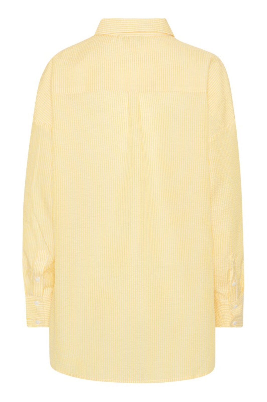 A-View - Sonja Shirt - 123 Yellow/White Skjorter 