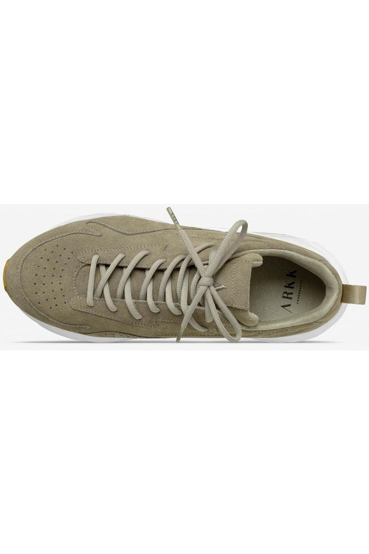 Arkk Copenhagen - Tencraft Suede W13 Soft Army Gum Sneakers 