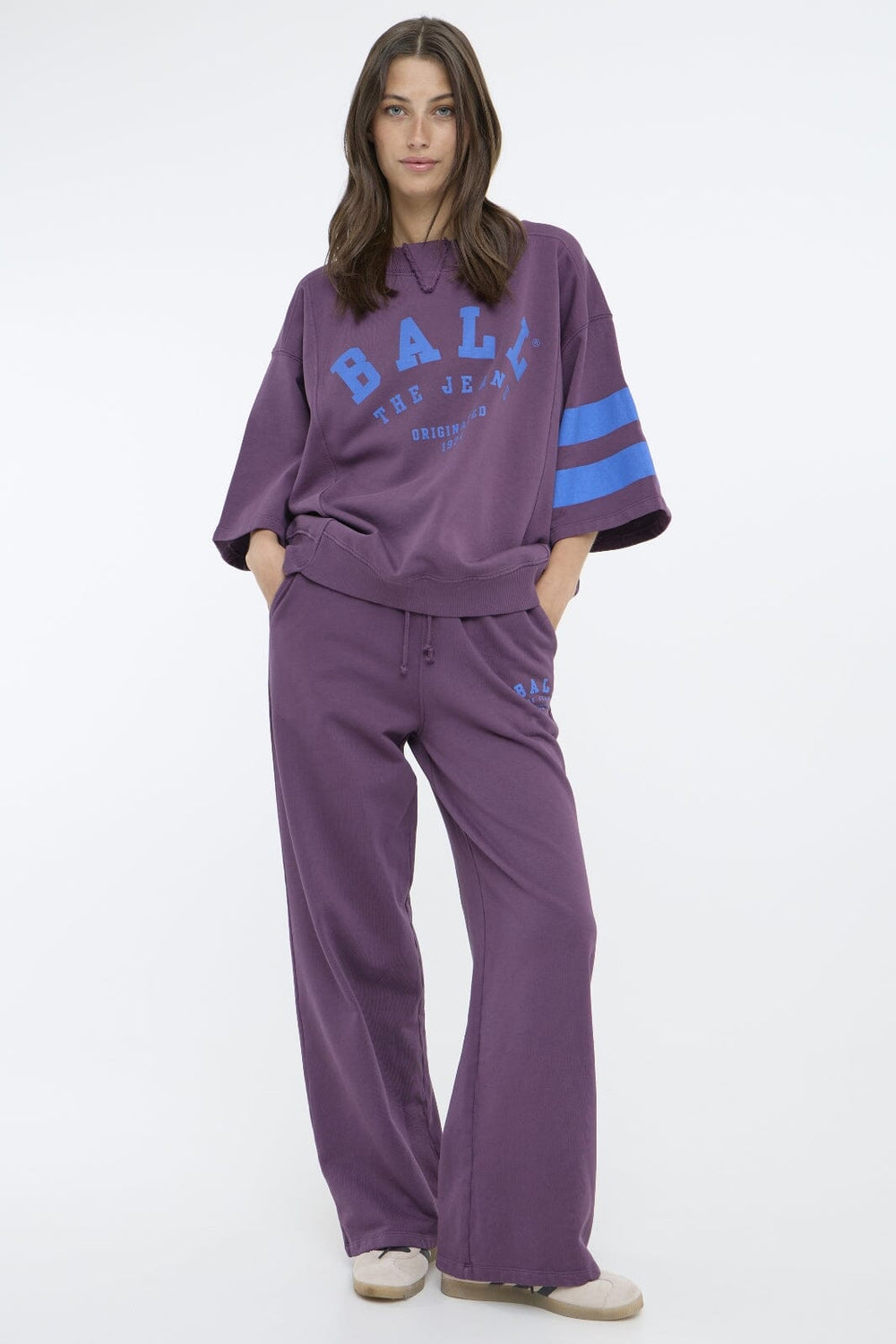 Ball - Baalicia Ss Sweatshirt 50405182 - 192009 Hortensia Sweatshirts 