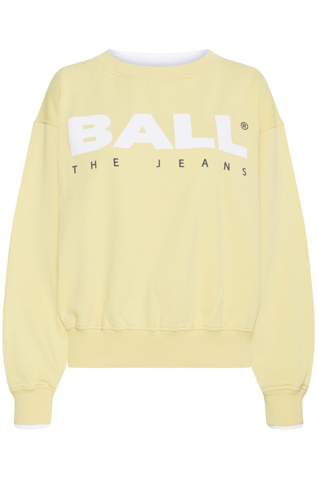 Ball - Basimona Sweat 50405055 - 120711 Lemon Meringue Sweatshirts 