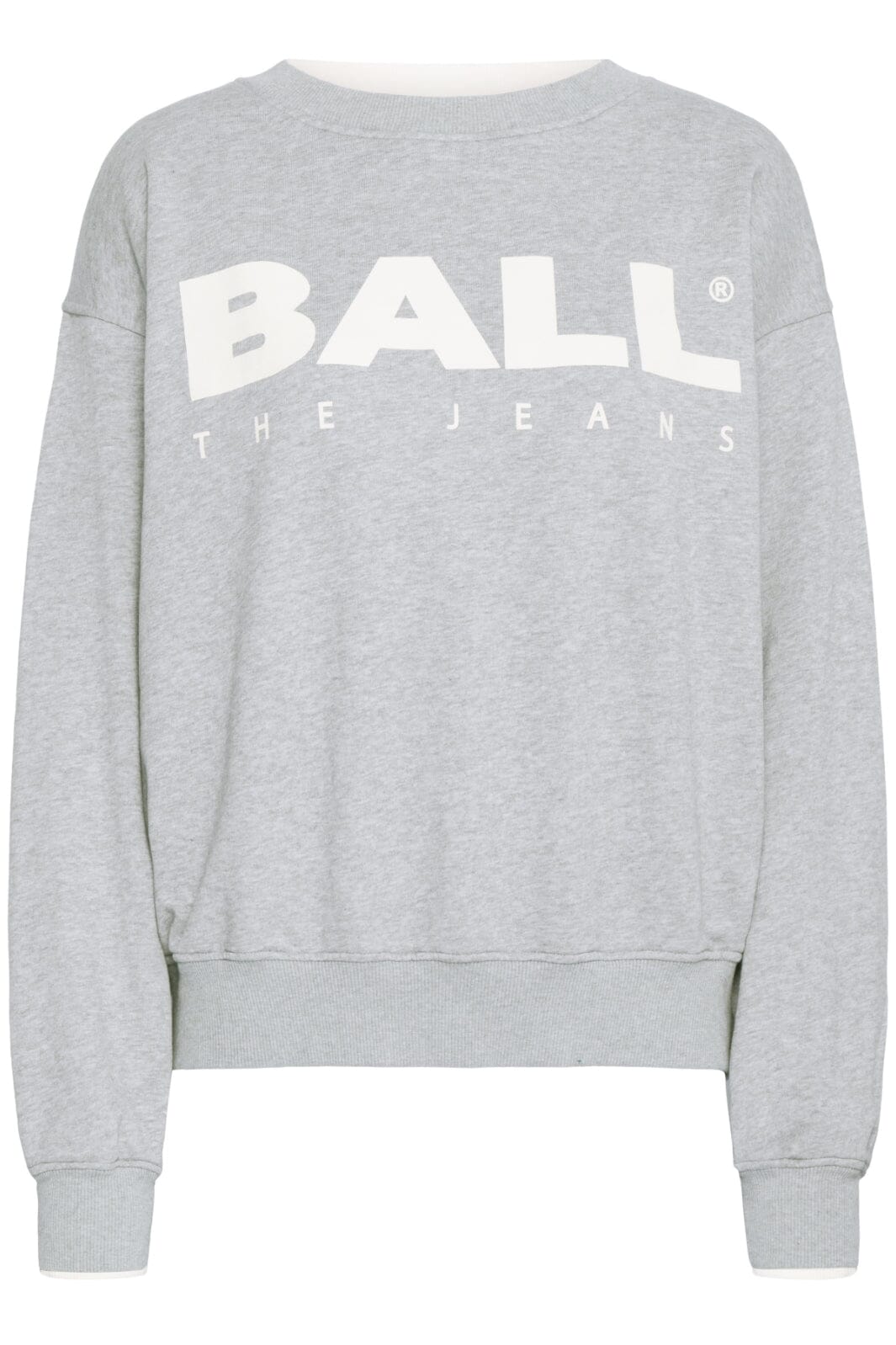 Ball - Basimona Sweat 50405055 - 204054 Medium Grey Melange Sweatshirts 