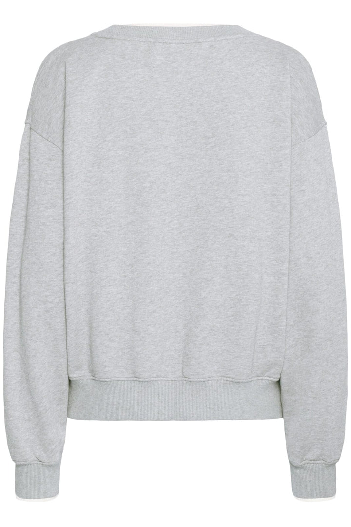 Ball - Basimona Sweat 50405055 - 204054 Medium Grey Melange Sweatshirts 