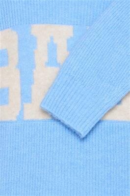 Ball - Bastacy Pullover 50405019 - 144214 - Powder Blue Strikbluser 