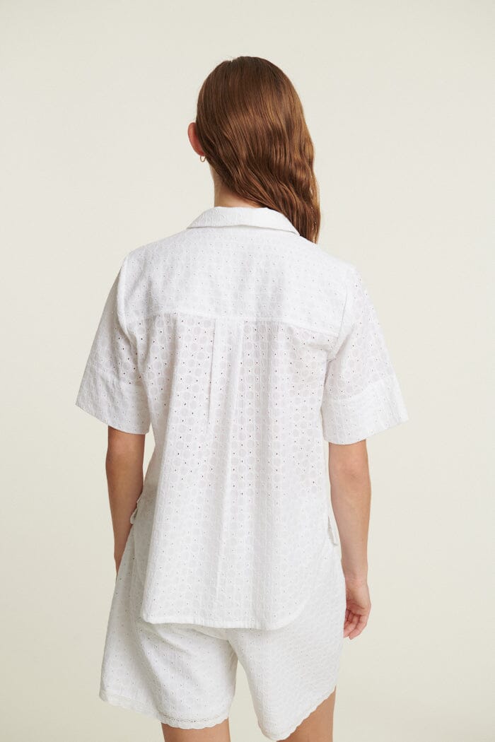 Basic Apparel - Adie Ss Shirtba421-01 - 423 Bright White