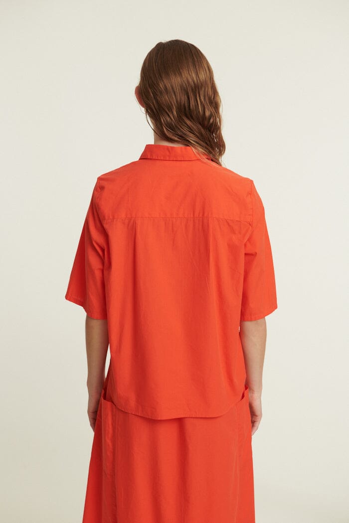 Basic Apparel - Silje Ss Shirtba416-21 - 753 Grenadine