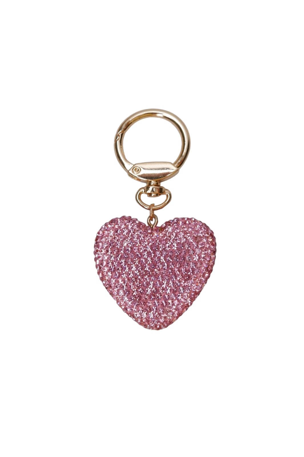 Black Colour - Bcheart Rhinestone Keyhanger - Lt. Pink Accessories 