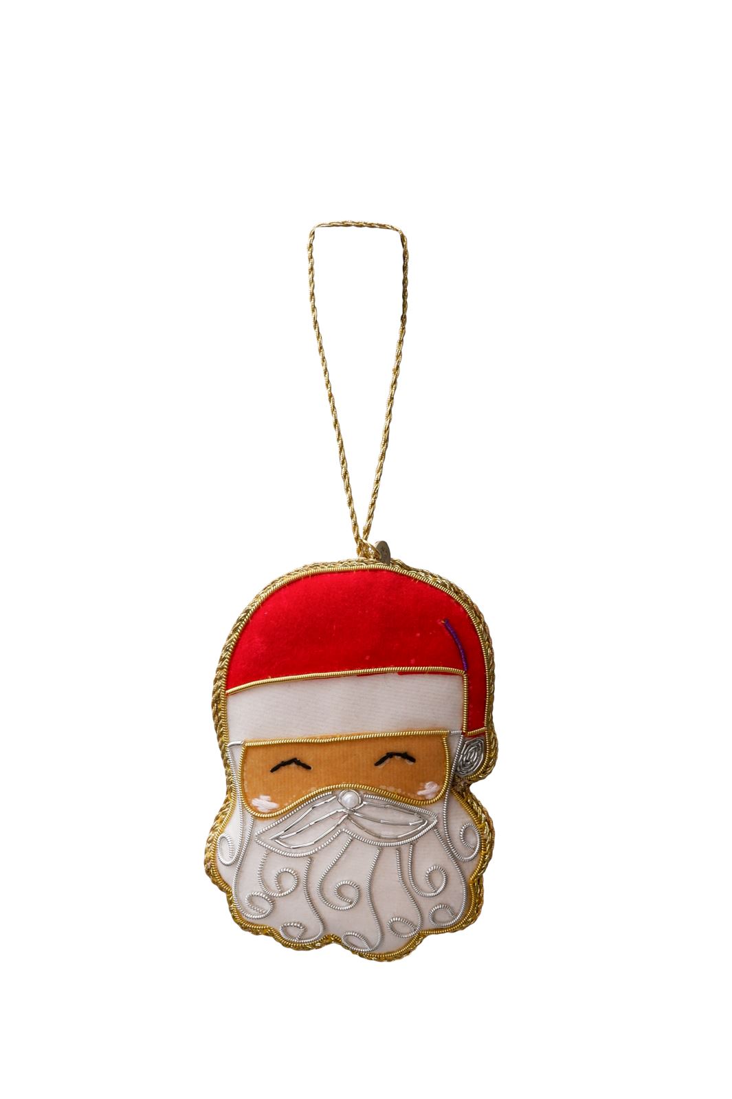 Black Colour - Bcsanta Christmas Ornament - Red/White