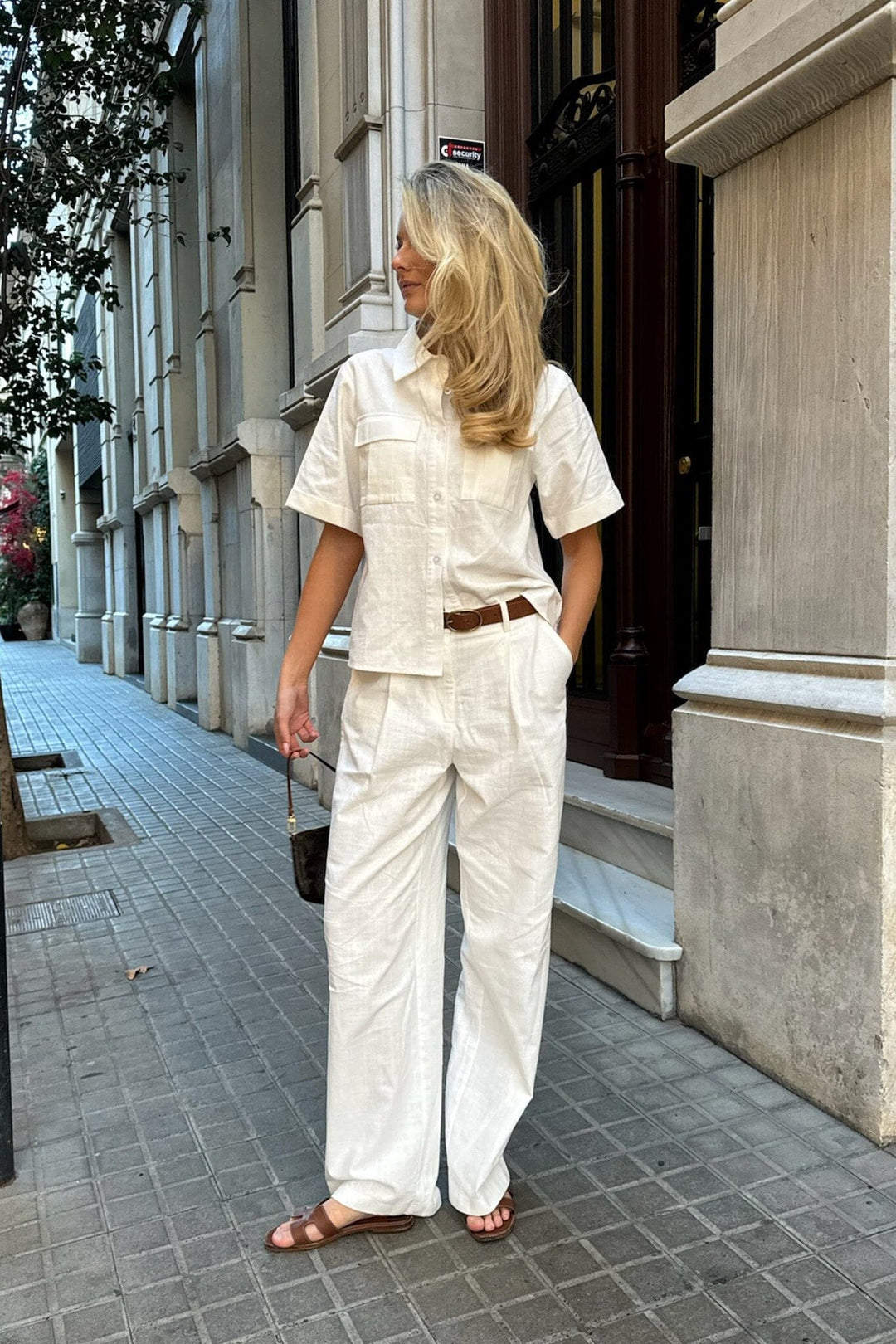 BYIC - Celinaic Pants - white White Bukser 