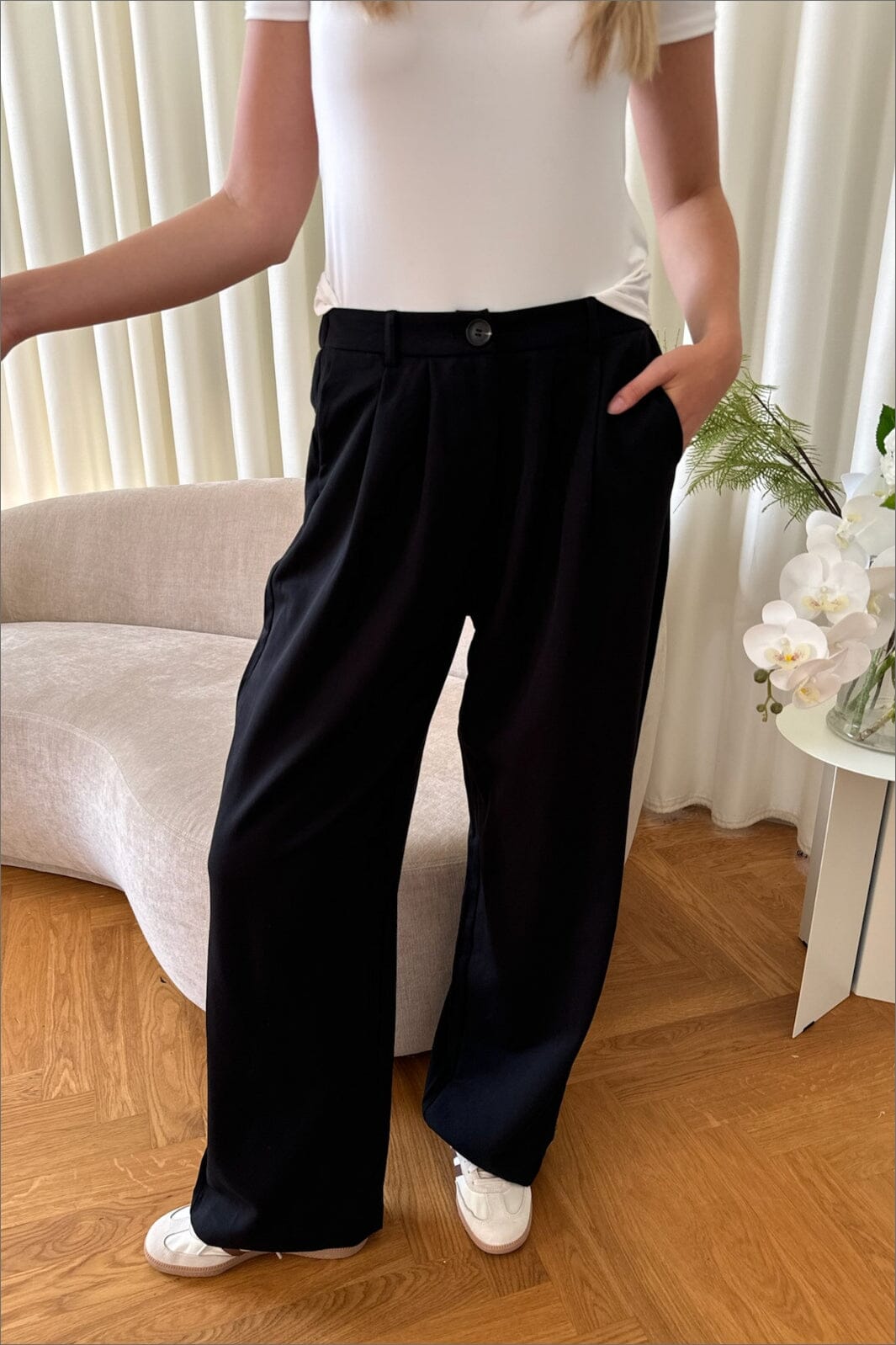 BYIC - Claraic Pants - black Black Bukser 