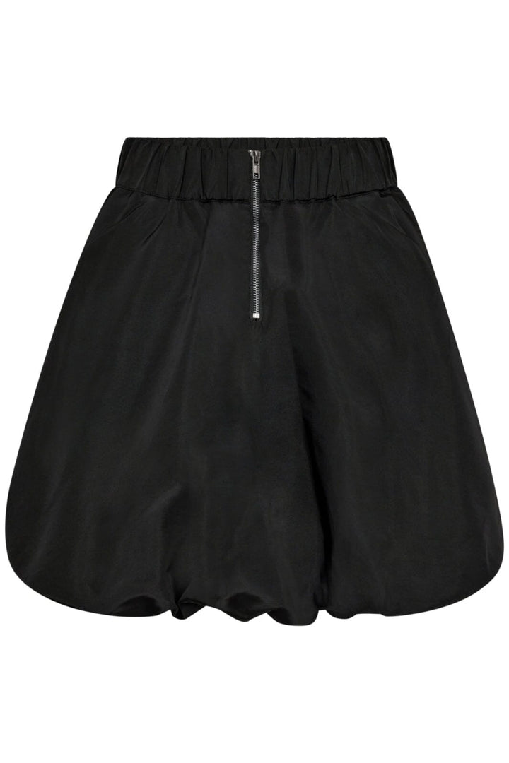 Co´couture - Tricecc Balloon Skirt 34177 - 96 Black Nederdele 