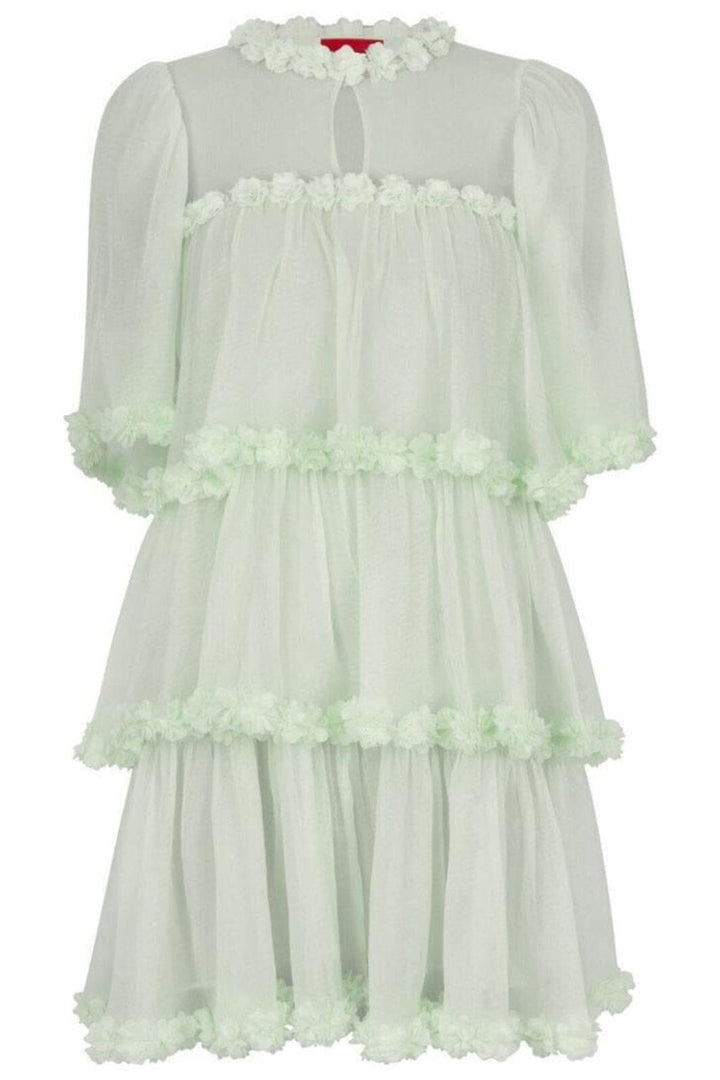 Cras - Flow Dress - 5004 5004 Dusty Green Kjoler 