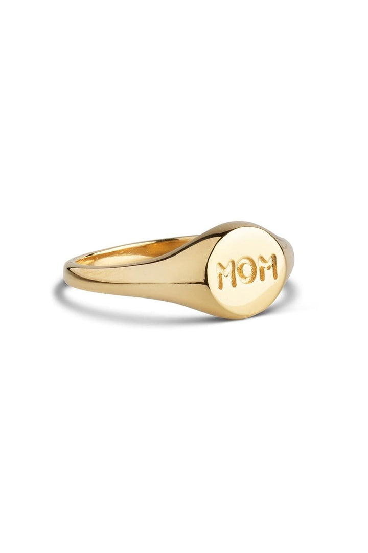 Enamel Copenhagen - Ring, Signet - 925S/Gp