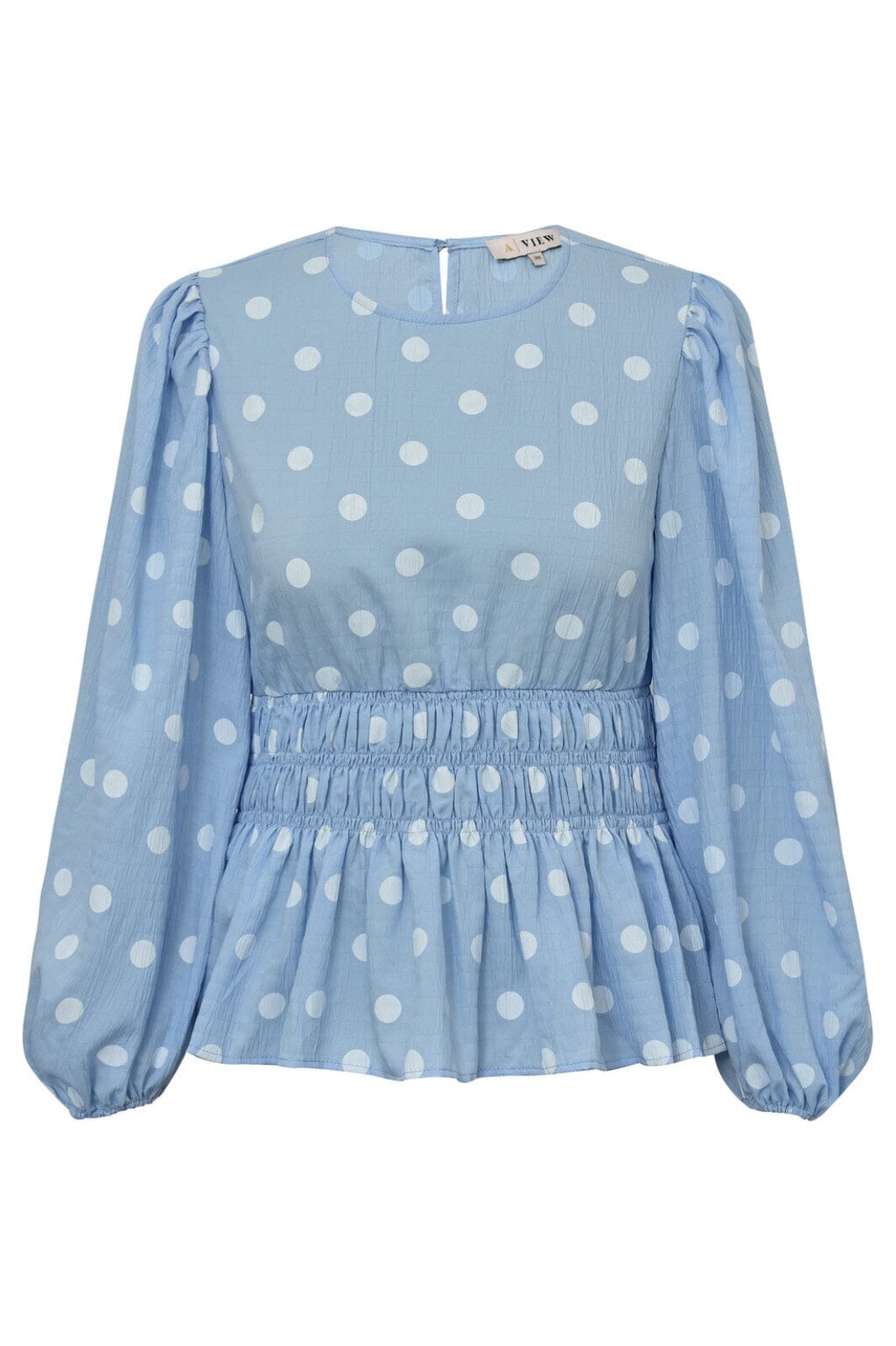 A-View - Elinor Blouse - 091 Blue/White