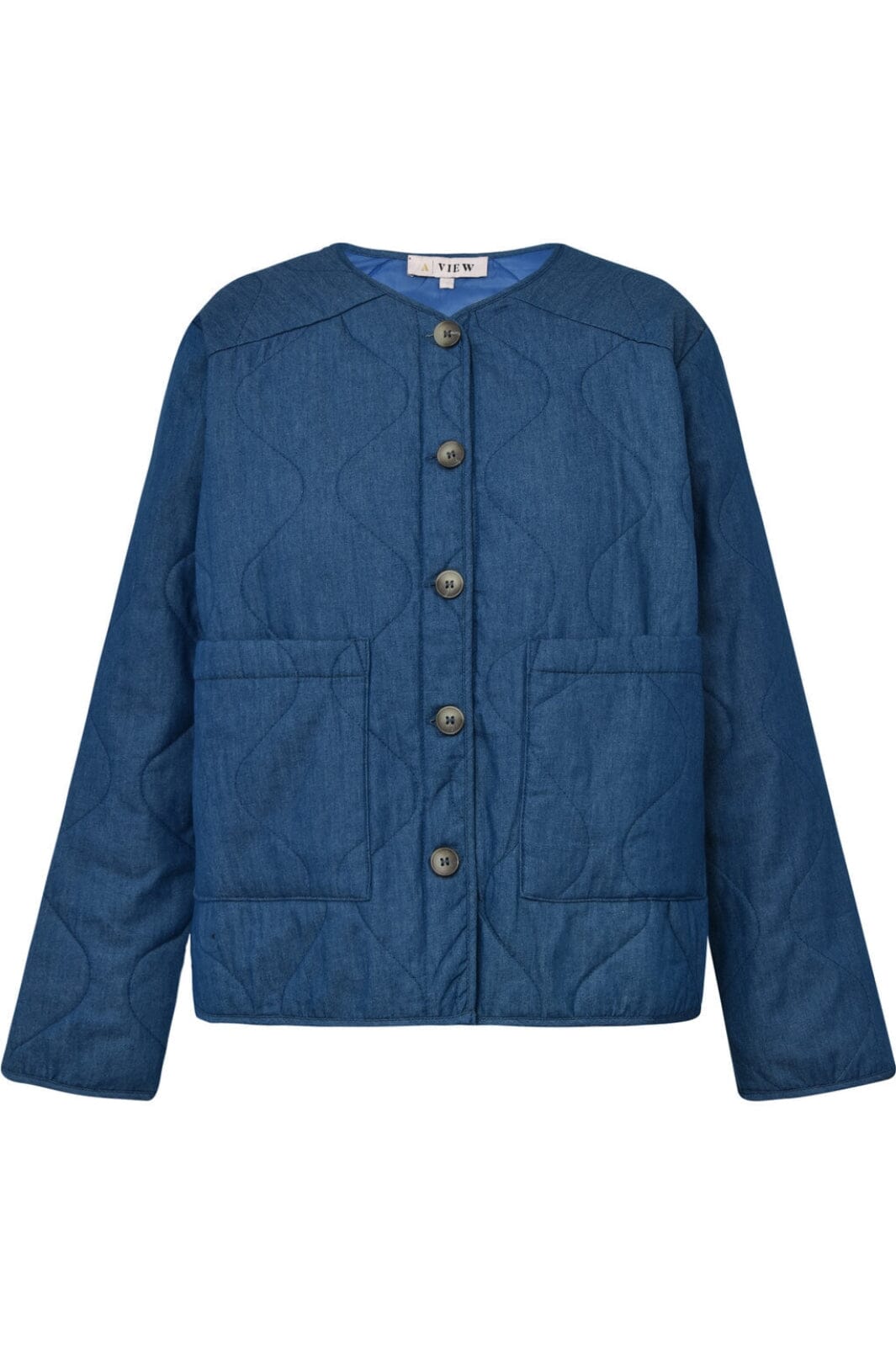 A-View - Kammy Denim Jacket - 286 Denim Blue