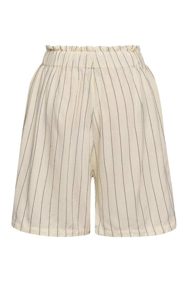 Forudbestilling - A-View - Lerke Stripe Shorts - 005 Off White Shorts 