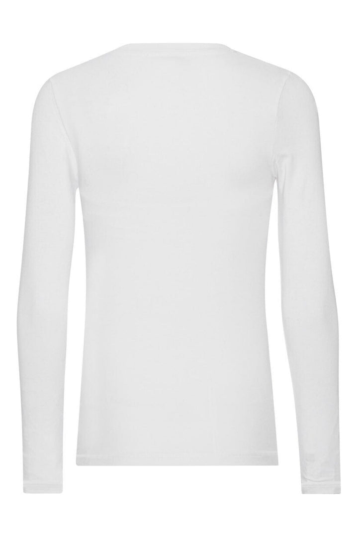 Forudbestilling - A-VIEW - Stabil Top L/S - 000 White Bluser 