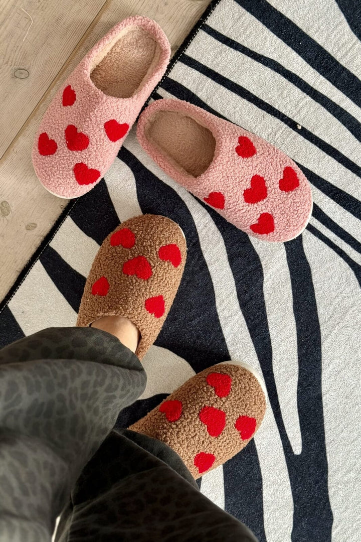 Black Colour - Bclove Slippers 7024 - Lt. Rose