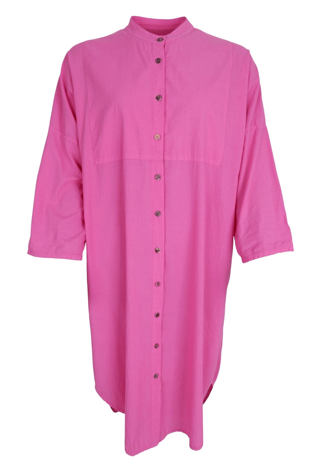 Forudbestilling - Black Colour - Bclynette Shirt Dress - Fuchsia Kjoler 