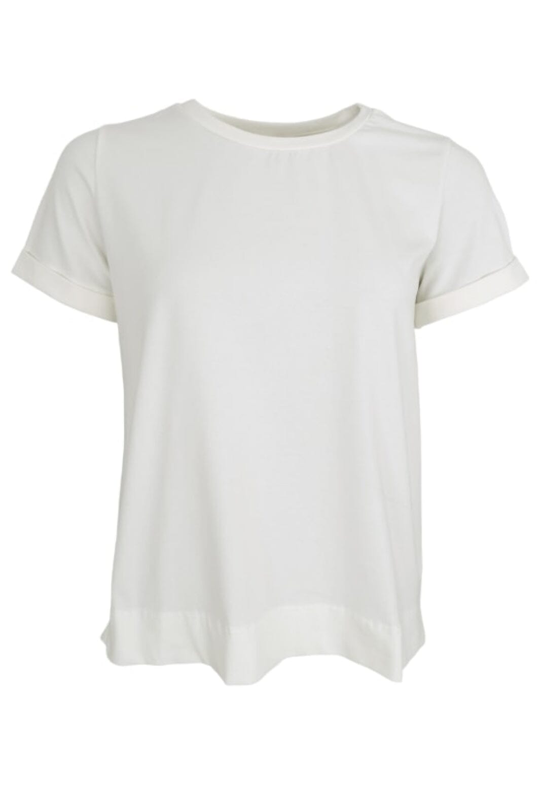 Black Colour - Bcmay Ss Tee 40605 - Shirts - Off White