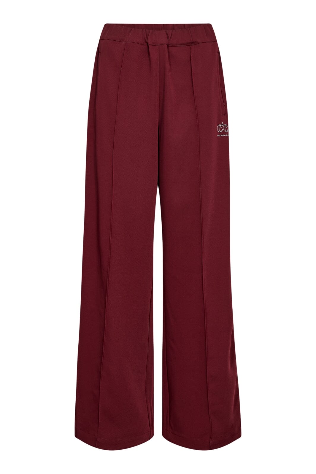 Co´Couture - Aminacc Crease Pant 31460 - 186 - Burgundy