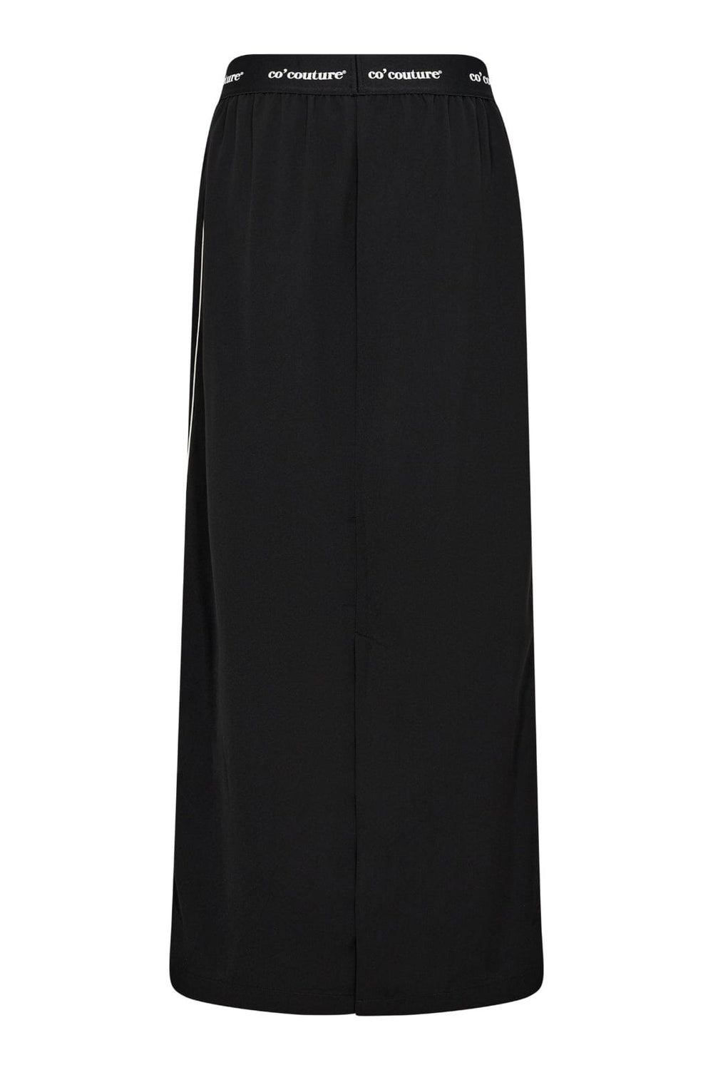 Co´Couture - Aminacc Logo Piping Skirt 34182 - 96 - Black