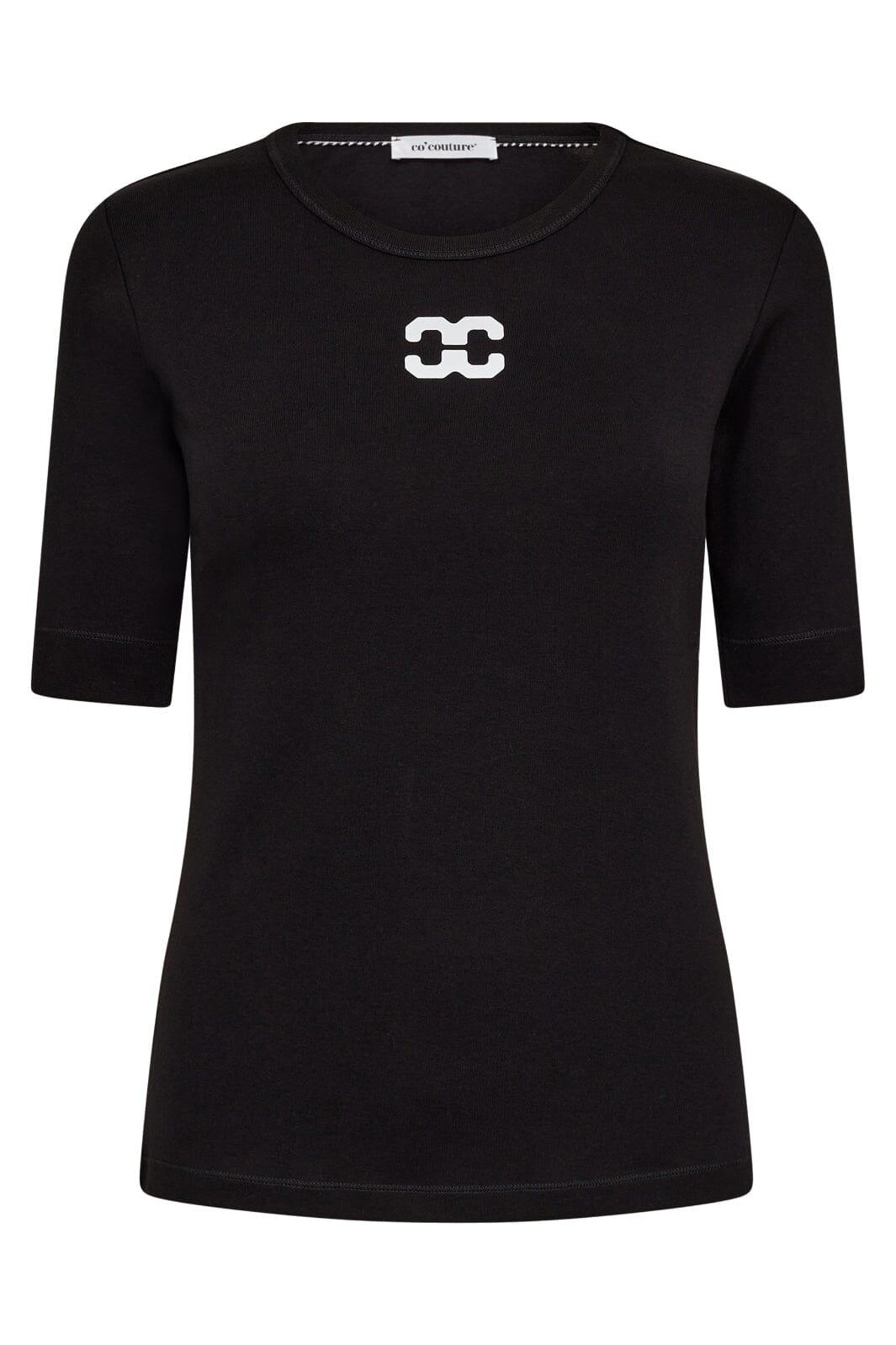 Forudbestilling - Co´couture - Grannycc Logo Tee 33101 - 96 Black T-shirts 