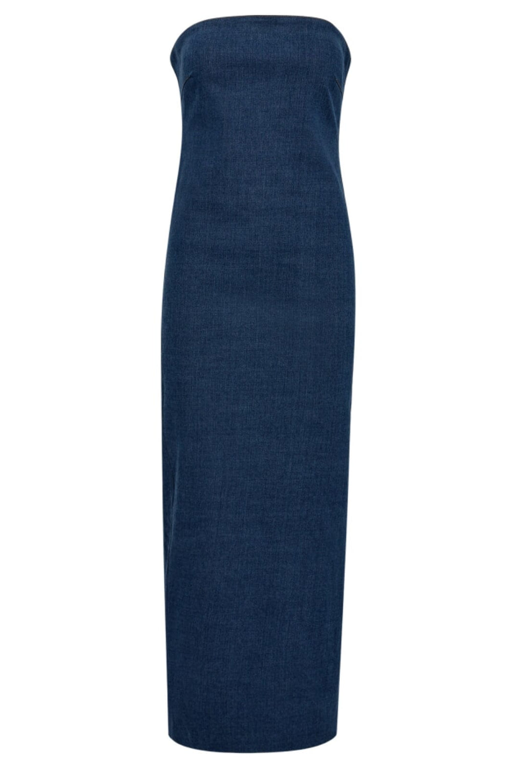 Forudbestilling - Co´couture - Izzycc Denim Strapless Dress 36305 - 552 Denim Blue Kjoler 