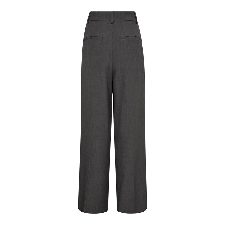 Forudbestilling - Co´couture - Lianecc Pleat Pant 31425 - 140 Dark Grey Bukser 