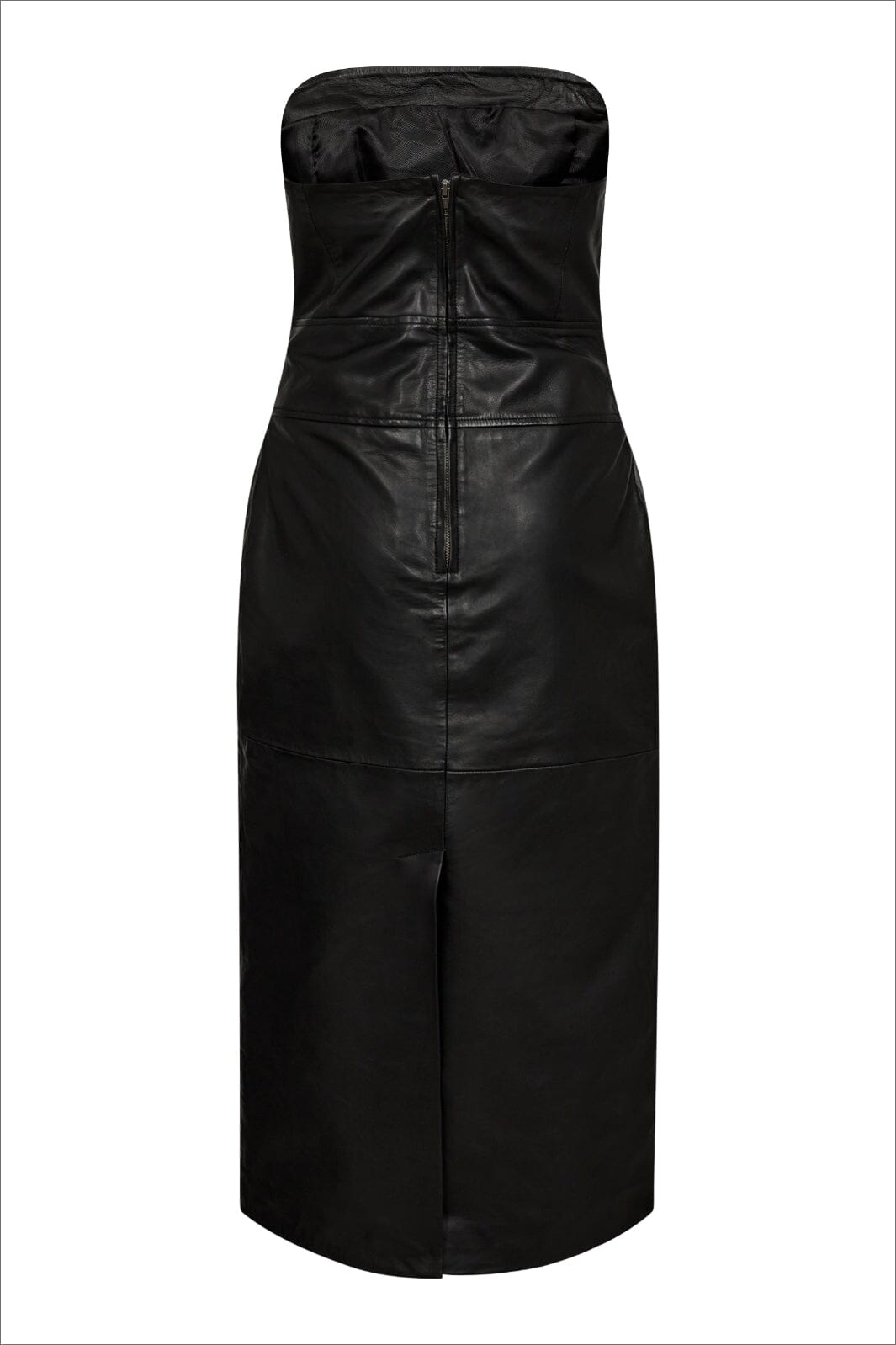 Forudbestilling - Co´couture - Phoebecc Leather Tube Dress 36403 - 96 Black Kjoler 