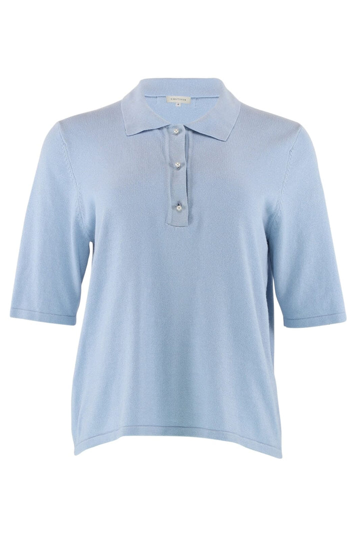 Continue - Diane Polo Ss 14825 - Light Blue