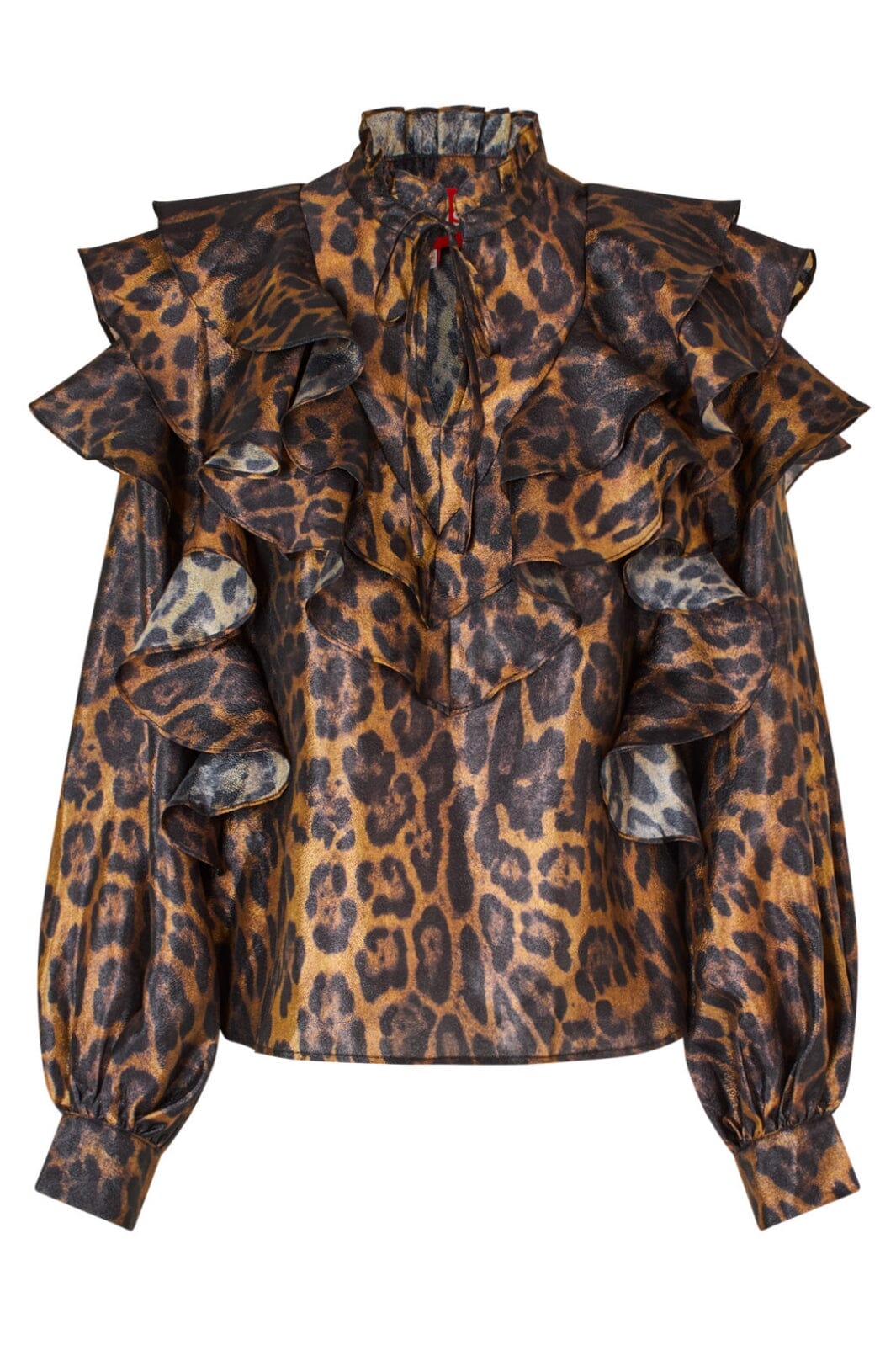 Forudbestilling - Cras - Sylvia Blouse - 8058 8058 Hazy Leopard Skjorter 