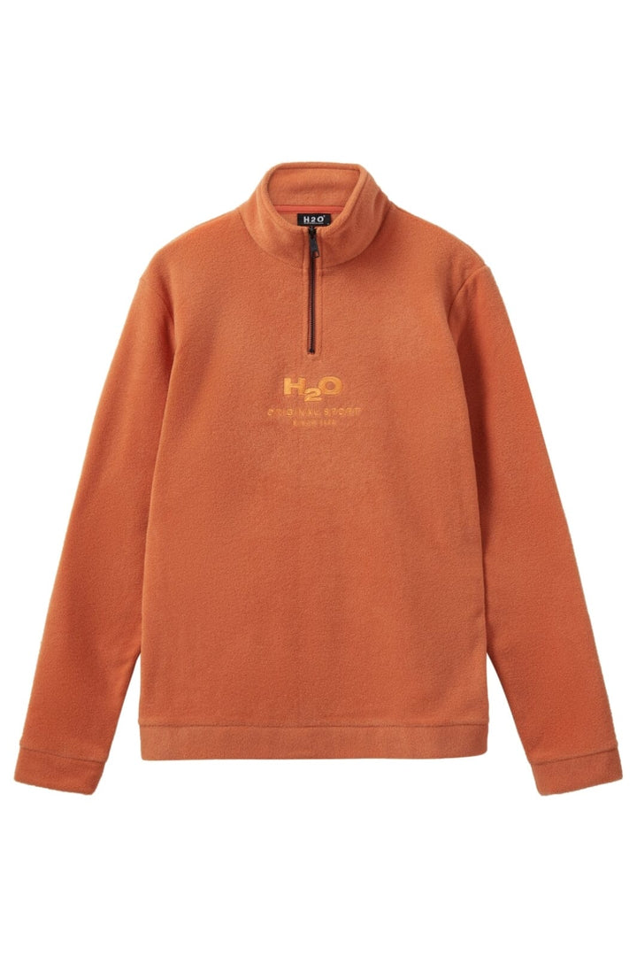 H2O - Blåvand Ii Fleece Half Zip 100602-1 - 2047 - Autumn Leaf