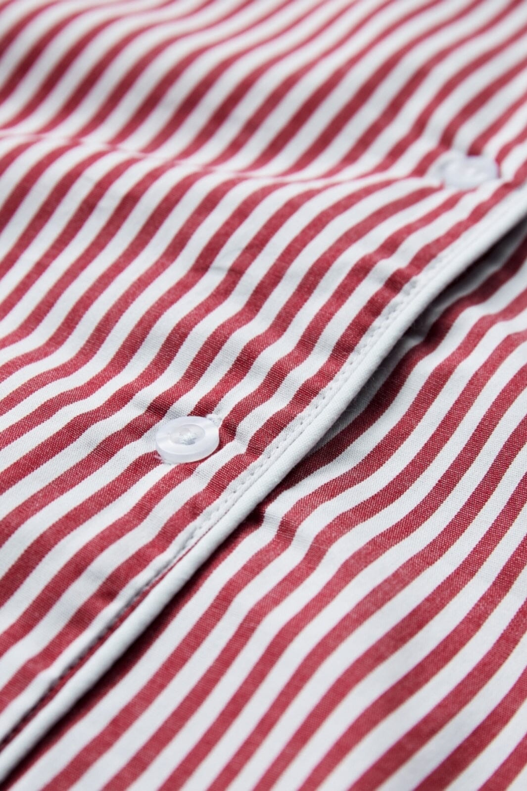 H2O - Rønne Essential Pajamas Shirt 101012 - 7290 - Red/White