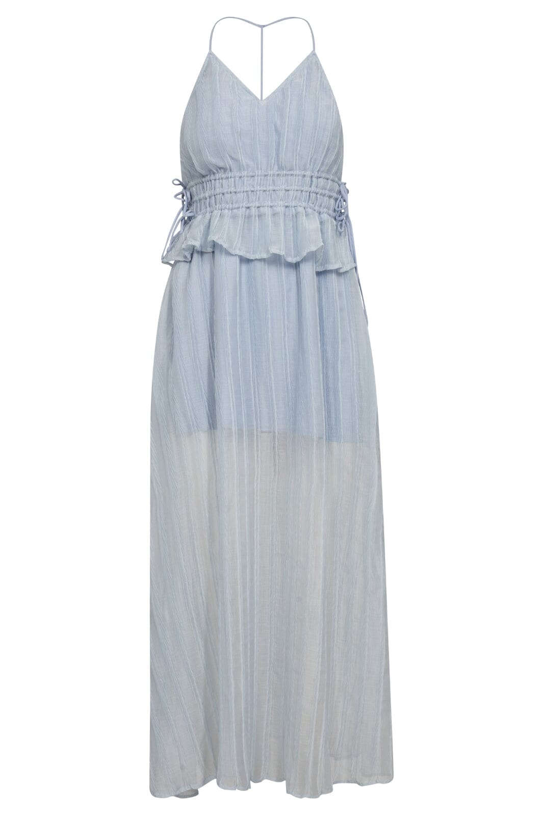 Haute L'Amitié - Illey Crease Dress HL10087 - Pale Blue