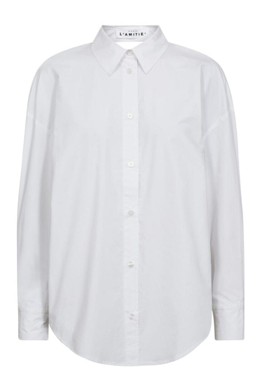 Forudbestilling - Haute L'Amitié - Twist Bow Shirt HL10209 - White