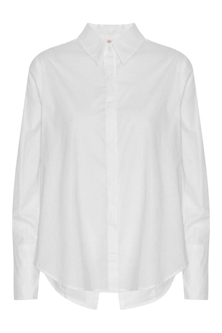 Forudbestilling - Karmamia - Madden Shirt - White Poplin Skjorter 