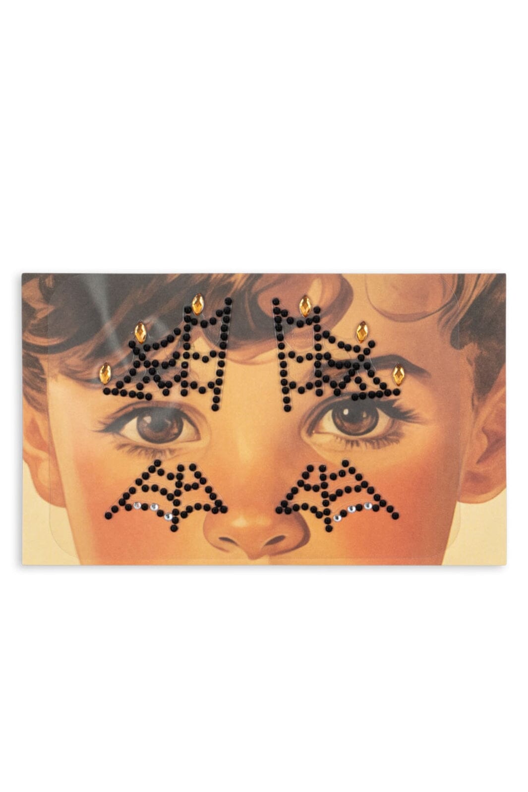 Forudbestilling - Konges Sløjd - Halloween Face Jewels Ks102198 - Black Accessories 