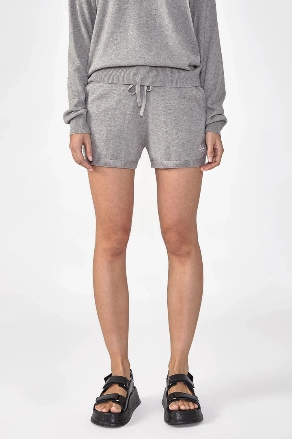 Lala Berlin - Knit Shorts Kami 10009870 - Grey