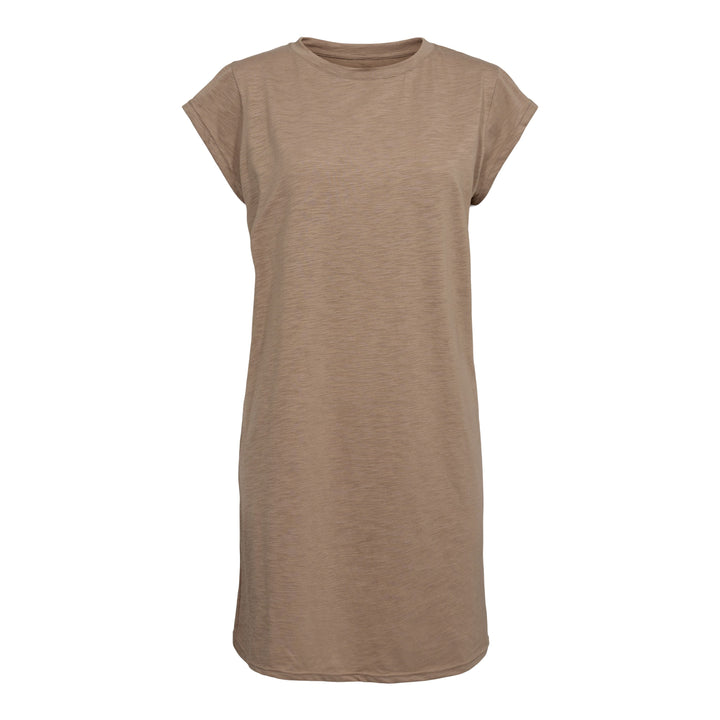 Forudbestilling - Liberte - Ulla-Tshirt-Dress - Dusty Light Brown Kjoler 