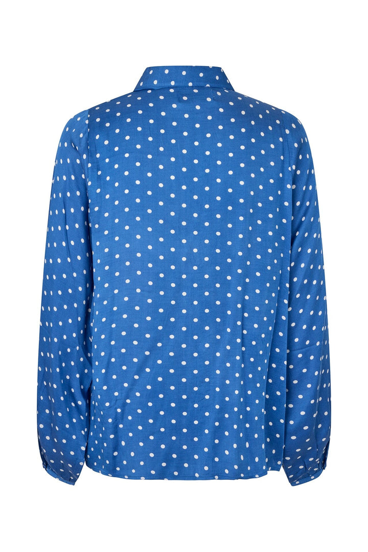 Forudbestilling - Lollys Laundry - Elliell Shirt Ls - 76 Dot Print Skjorter 