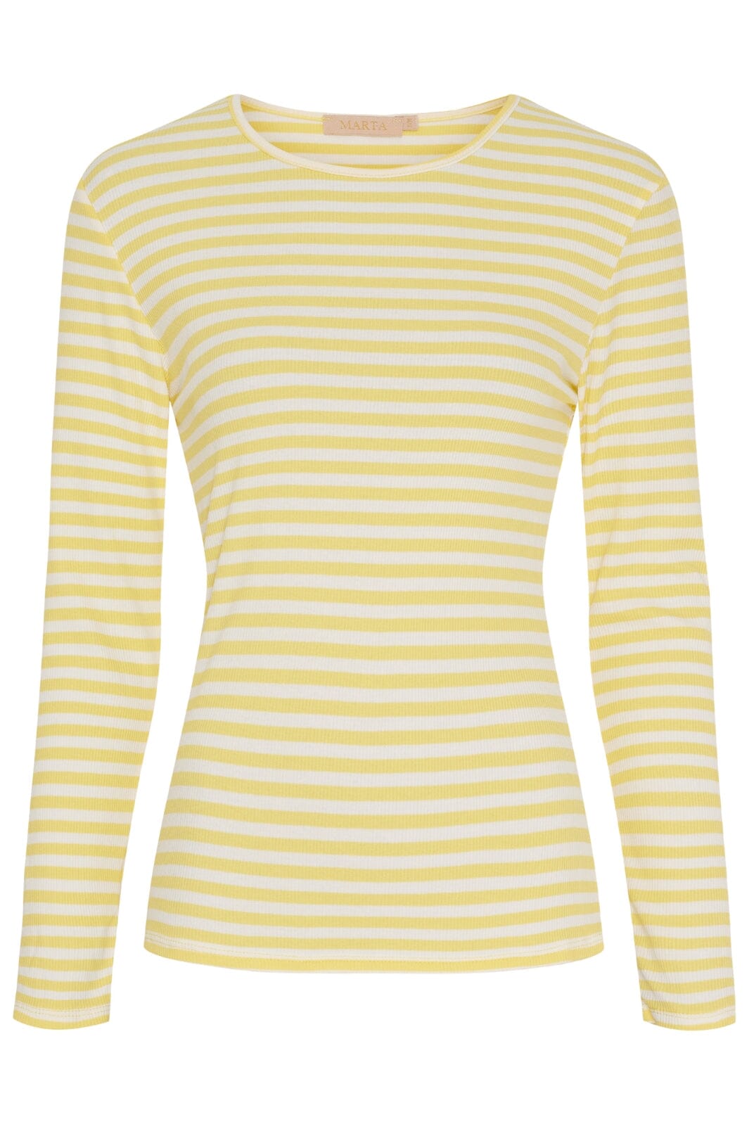 Marta Du Chateau - Mdcjosiane Ls Tee 49066 - Giallo/Greggio