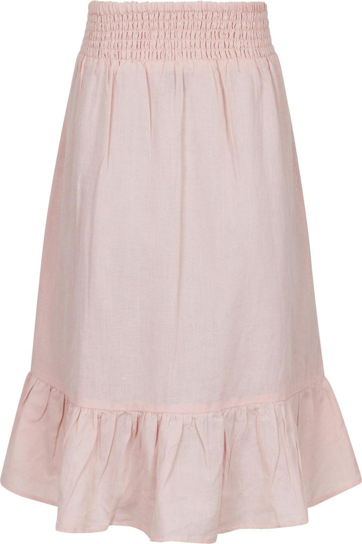 Neo Noir - Bekka Linen Skirt - Rose Smoke