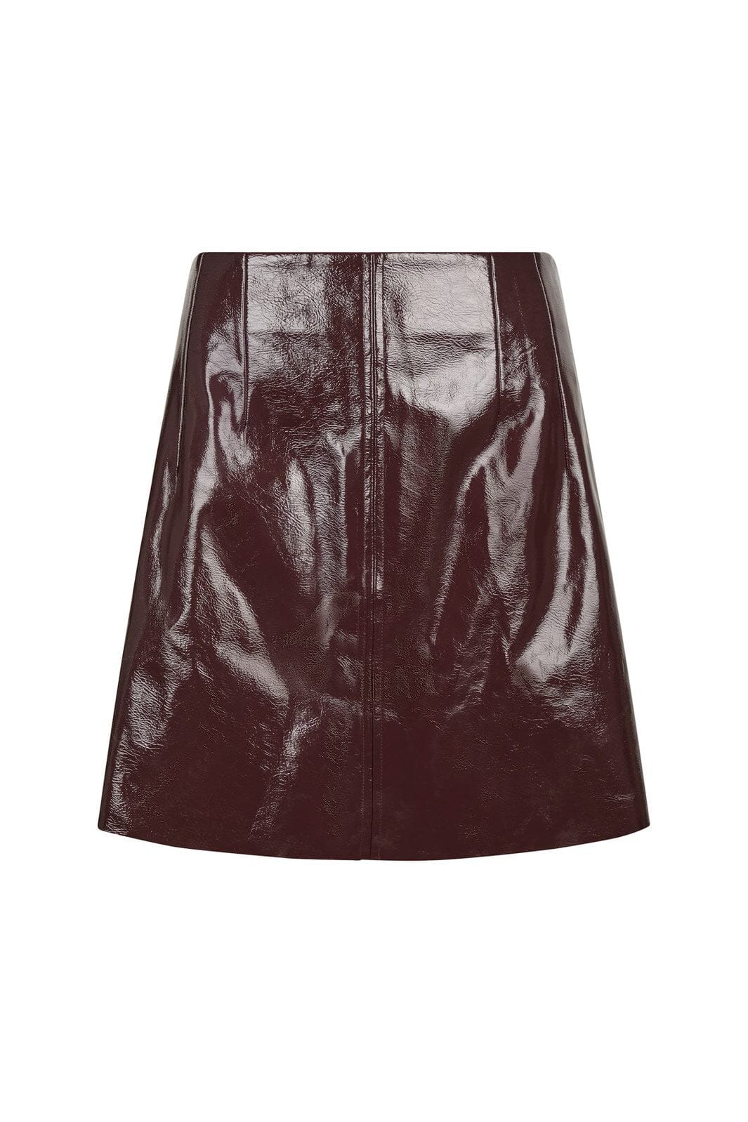 Neo Noir - Hemie Patent Skirt 164659 - 174 - Burgundy