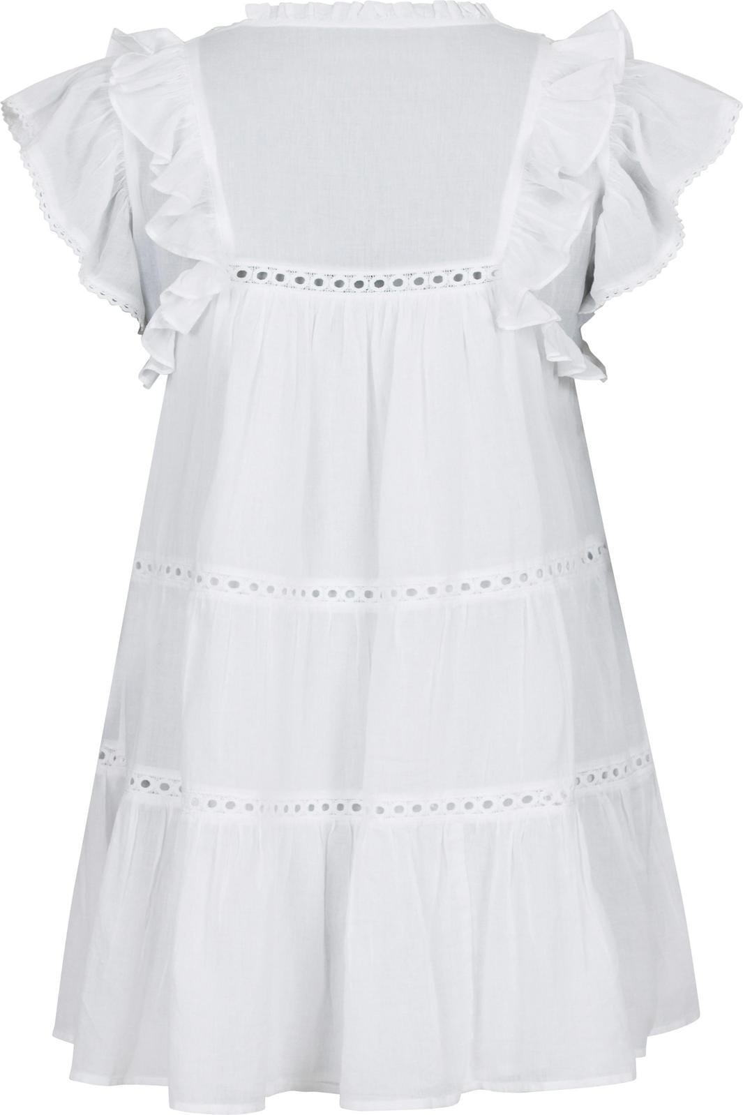 Neo Noir - Jamma S Voile Dress - White