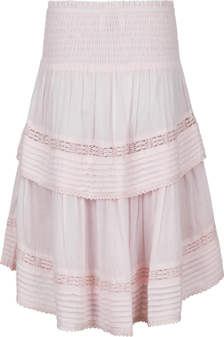 Neo Noir - Kenia S Voile Skirt - Light Pink