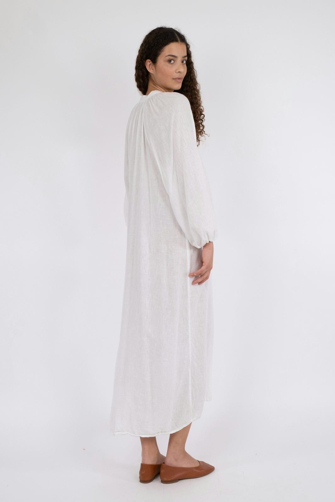 Neo Noir - Olari Dress - White