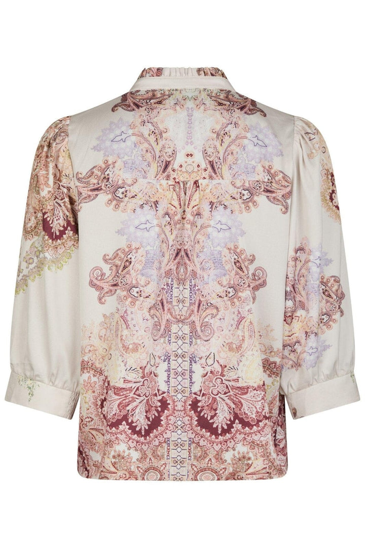 Neo Noir - Roselle Artist Paisley Blouse 165558 - 124 - Ivory