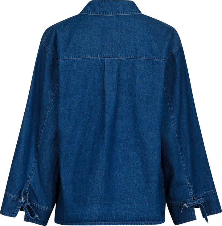 Neo Noir - Starlie Denim Shirt - Blue